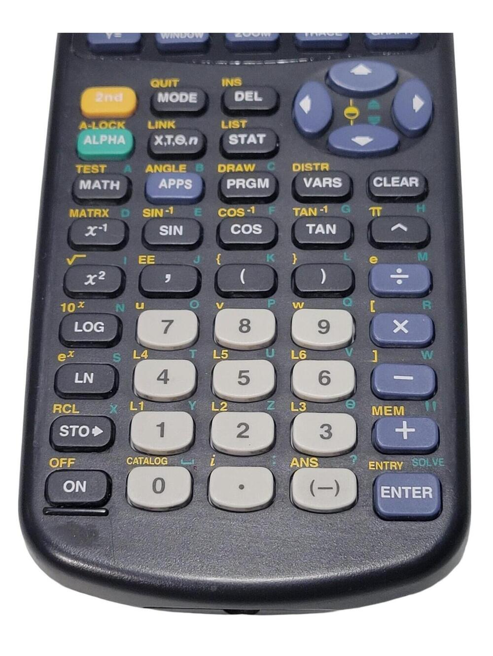 Texas Instruments TI-83 Plus Graphing Calculator w/Cover Tested Works - Picture 4 of 13